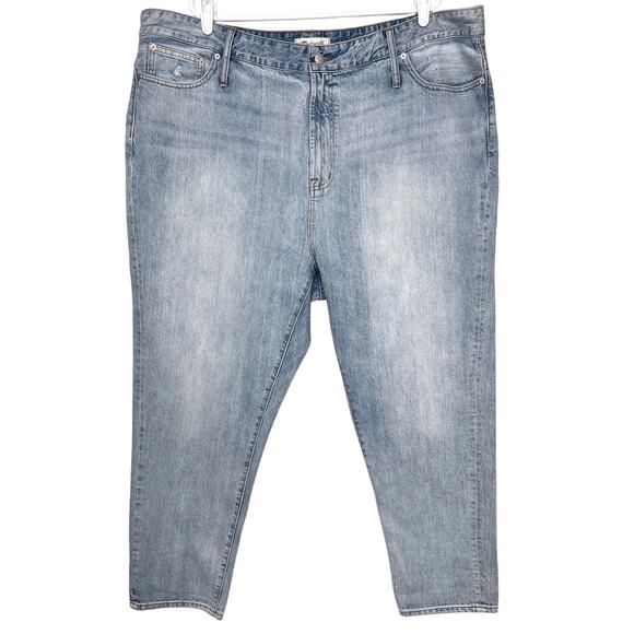 Madewell The Perfect Vintage Jean Size 37 NWOT Light Wash Denim 100% Cotton - Picture 1 of 16